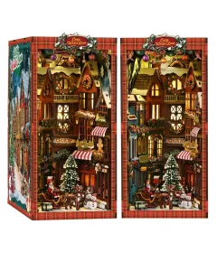  Book Nook Christmas Street Corner ★ DX Craft BV02-018, фото 1 