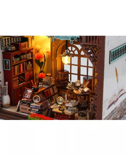  Румбокс Магічна книгарня ★ DIY Craft TSZH216Z + пилозахисний купол, фотографія 10 