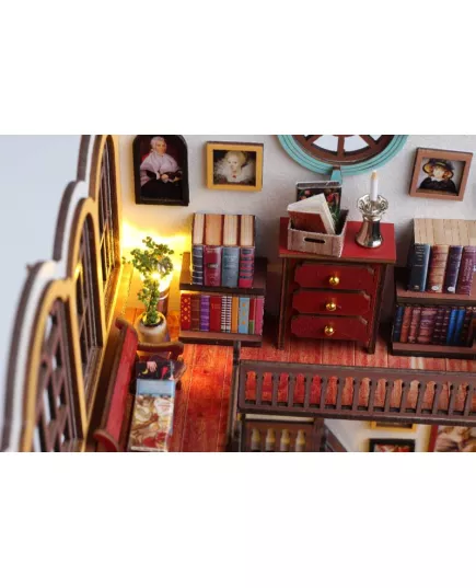  Румбокс Магічна книгарня ★ DIY Craft TSZH216Z + пилозахисний купол, фотографія 29 