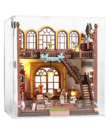 Румбокс Магічна книгарня ★ DIY Craft TSZH216Z + пилозахисний купол, фотографія 2 