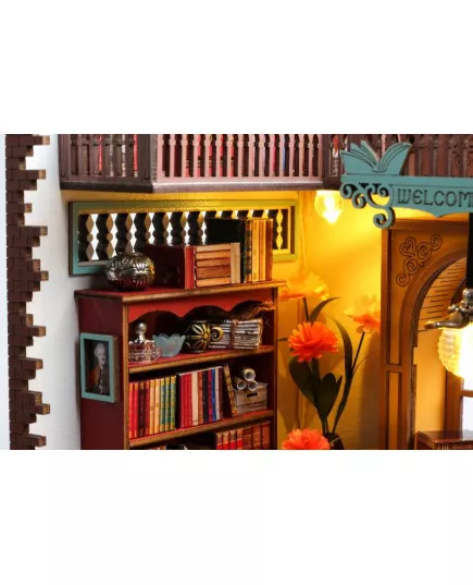  Румбокс Магічна книгарня ★ DIY Craft TSZH216Z + пилозахисний купол, фотографія 17 