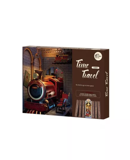  Book Nook  Time Travel ★ Rolife Robotime TGB04, фотографія 8 