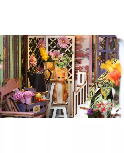  Book Nook Flower House ★ DIY Craft TSZH226, фото 12 