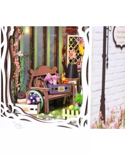 Book Nook Flower House ★ DIY Craft TSZH226, фото 14 