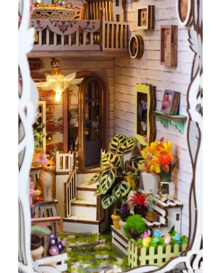  Book Nook Flower House ★ DIY Craft TSZH226, фото 16 