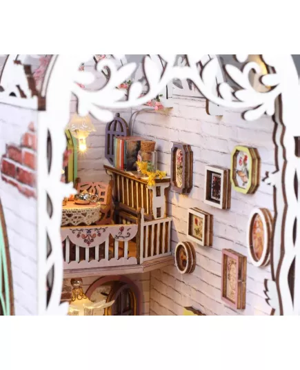  Book Nook Flower House ★ DIY Craft TSZH226, фото 19 