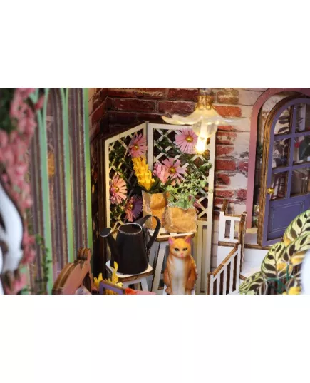  Book Nook Flower House ★ DIY Craft TSZH226, фото 22 
