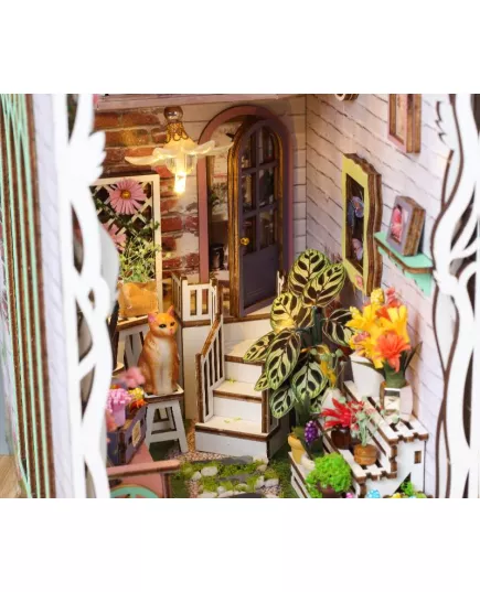  Book Nook Flower House ★ DIY Craft TSZH226, фото 23 