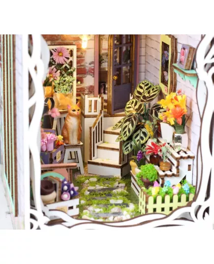  Book Nook Flower House ★ DIY Craft TSZH226, фото 30 