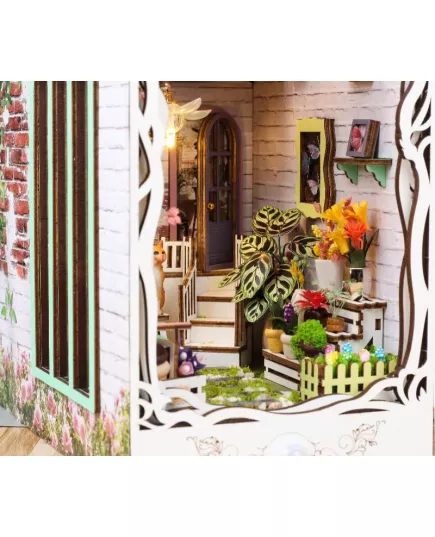  Book Nook Flower House ★ DIY Craft TSZH226, фото 9 