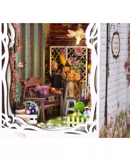  Book Nook Flower House ★ DIY Craft TSZH226, фото 10 
