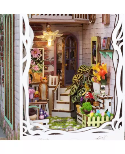  Book Nook Flower House ★ DIY Craft TSZH226, фото 11 