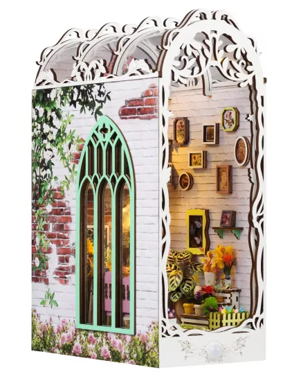  Book Nook Flower House ★ DIY Craft TSZH226, фото 4 