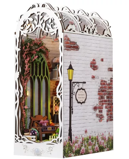  Book Nook Flower House ★ DIY Craft TSZH226, фото 5 