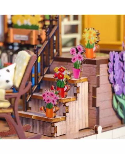  Book Nook Garden House ★ Hongda Craft M2313, фото 59 