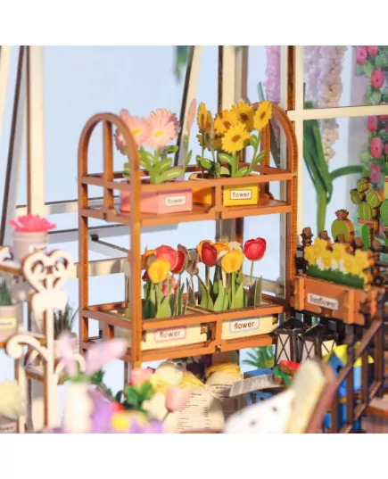 Book Nook Garden House ★ Hongda Craft M2313, фото 20 