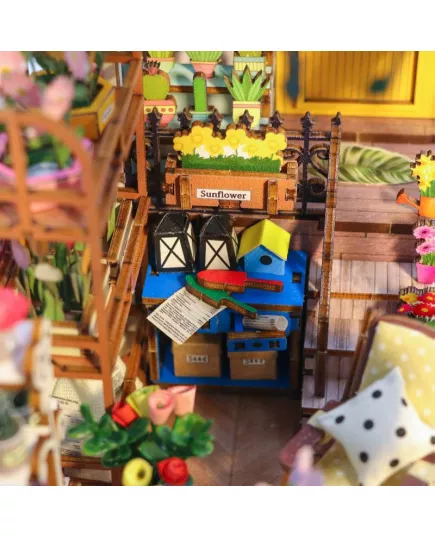  Book Nook Garden House ★ Hongda Craft M2313, фото 25 