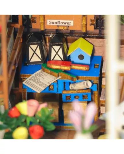 Book Nook Garden House ★ Hongda Craft M2313, фото 28 