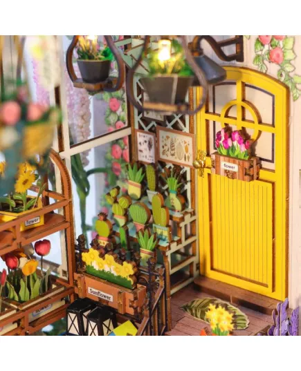  Book Nook Garden House ★ Hongda Craft M2313, фото 30 