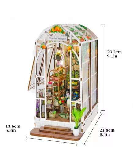  Book Nook Garden House ★ Hongda Craft M2313, фото 2 