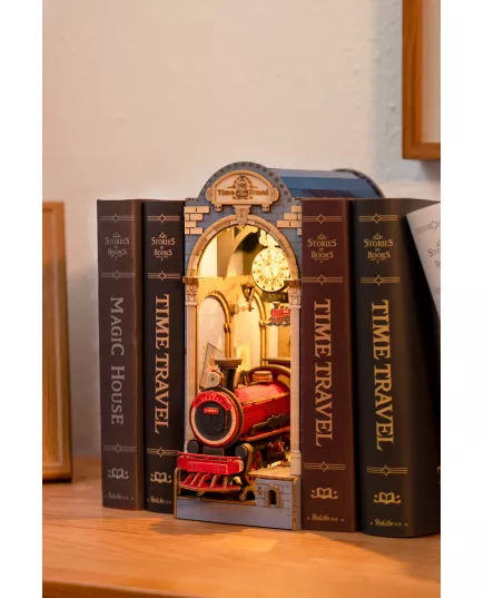  Book Nook  Time Travel ★ Rolife Robotime TGB04, фотографія 4 