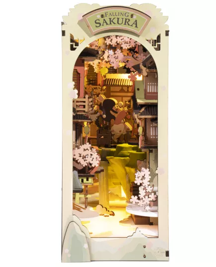  Румбокс Falling Sakura ★ Book Nook Rolife Robotime TGB05, фото 3 