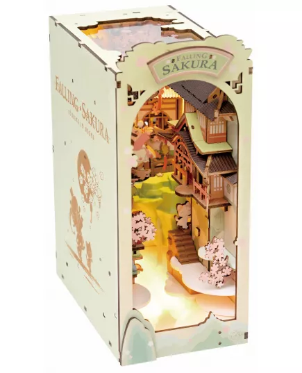  Румбокс Falling Sakura ★ Book Nook Rolife Robotime TGB05, фото 5 