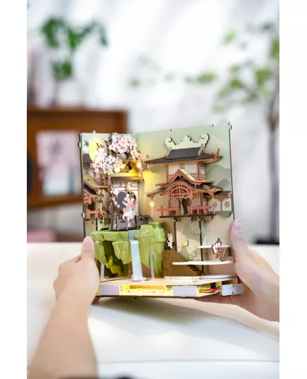  Румбокс Falling Sakura ★ Book Nook Rolife Robotime TGB05, фото 9 