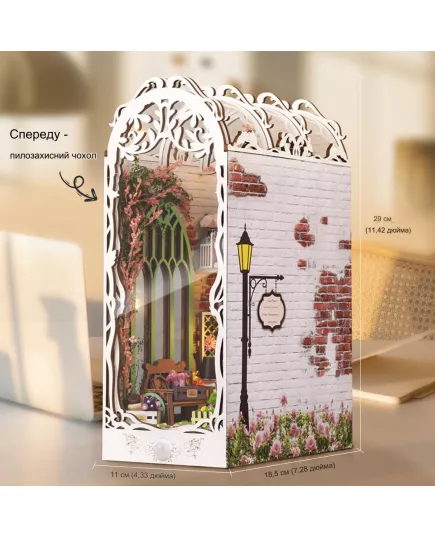  Book Nook Flower House ★ DIY Craft TSZH226, фото 8 