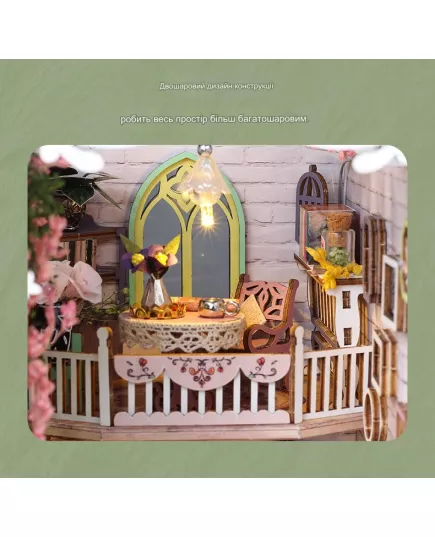  Book Nook Flower House ★ DIY Craft TSZH226, фото 38 