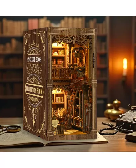  Book Nook Antique Book Collection Room ★ DX Craft BV02-008, фото 10 