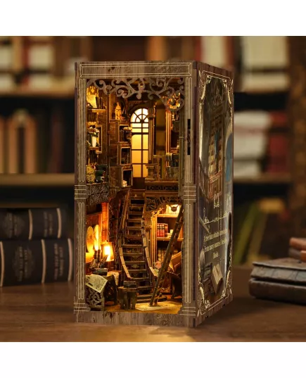  Book Nook Antique Book Collection Room ★ DX Craft BV02-008, фото 11 