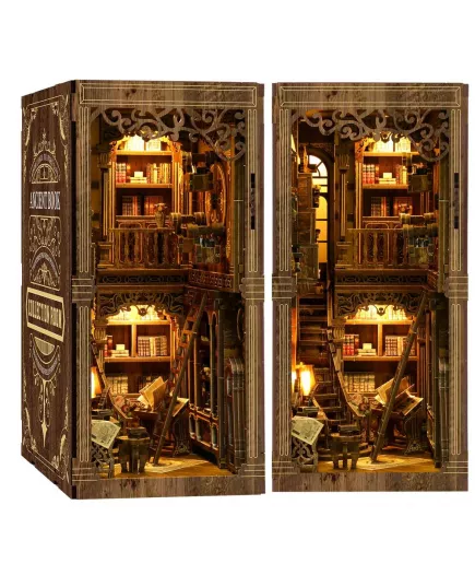  Book Nook Antique Book Collection Room ★ DX Craft BV02-008, фото 2 