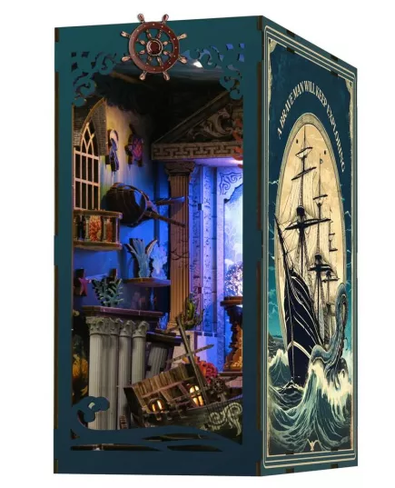  Book Nook Riddle On The Seabed ★ DX Craft BV02-010, фото 9 