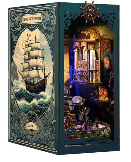  Book Nook Riddle On The Seabed ★ DX Craft BV02-010, фото 5 