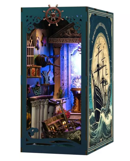  Book Nook Riddle On The Seabed ★ DX Craft BV02-010, фото 8 