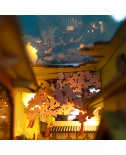  Румбокс Falling Sakura ★ Book Nook Rolife Robotime TGB05, фото 7 