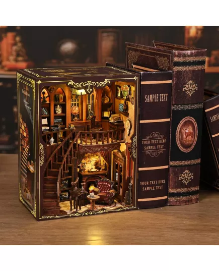  Book Nook Ancient Rhyme Library ★ DX Craft AH01-003, фото 23 