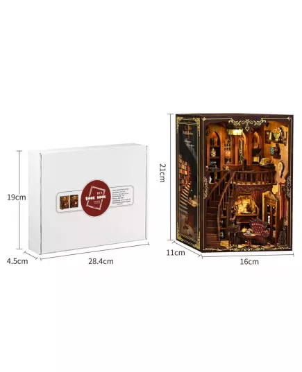  Book Nook Ancient Rhyme Library ★ DX Craft AH01-003, фото 34 