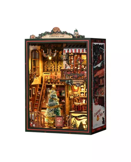  Book Nook Christmas Shop ★ DX Craft AH01-001, фото 8 