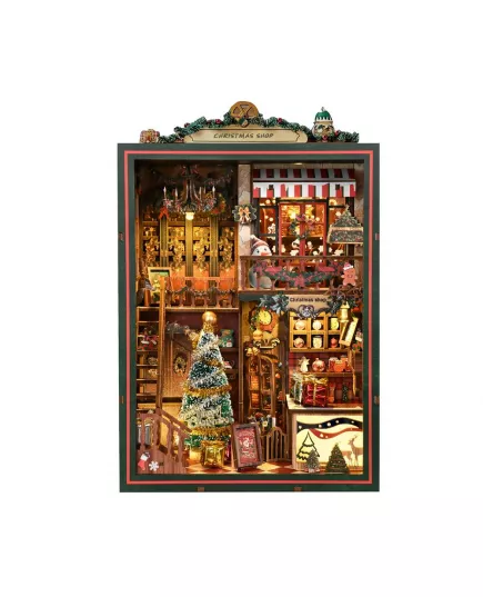  Book Nook Christmas Shop ★ DX Craft AH01-001, фото 2 