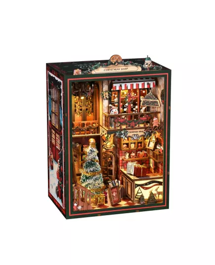  Book Nook Christmas Shop ★ DX Craft AH01-001, фото 7 