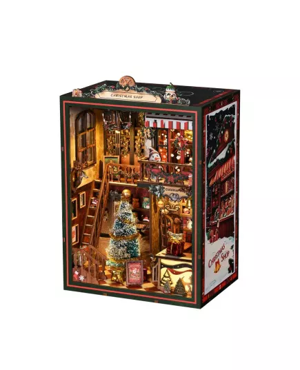  Book Nook Christmas Shop ★ DX Craft AH01-001, фото 9 