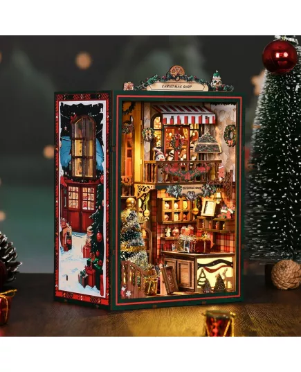  Book Nook Christmas Shop ★ DX Craft AH01-001, фото 18 