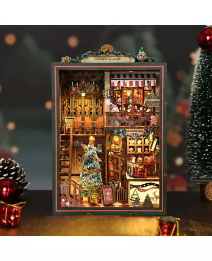  Book Nook Christmas Shop ★ DX Craft AH01-001, фото 12 