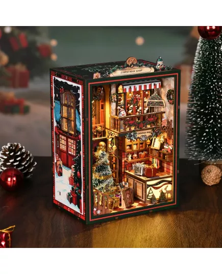  Book Nook Christmas Shop ★ DX Craft AH01-001, фото 20 