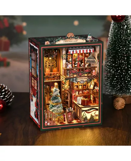  Book Nook Christmas Shop ★ DX Craft AH01-001, фото 21 