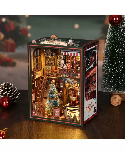  Book Nook Christmas Shop ★ DX Craft AH01-001, фото 22 