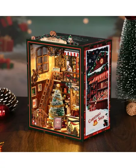  Book Nook Christmas Shop ★ DX Craft AH01-001, фото 23 