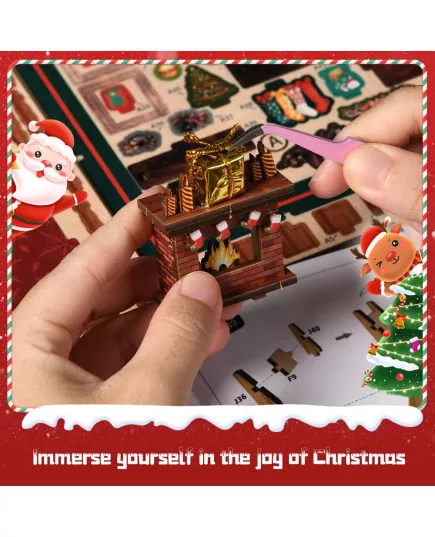  Book Nook Christmas Shop ★ DX Craft AH01-001, фото 26 